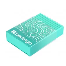 Ластик Berlingo "Gradient" прямоугольный, пластиковый кейс, Eco-Pvc, 45*32*11мм 357908