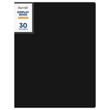 Папка 30 файлов 500мкм чёрная DV-16160BK