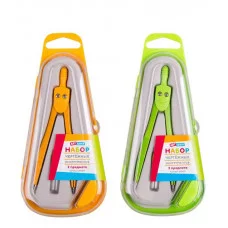 Готовальня ArtSpace, 2 предмета, циркуль 115мм, пластиковый футляр, ассорти 260697