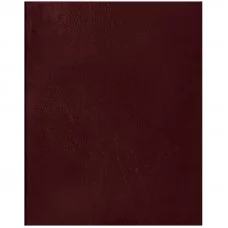 Тетрадь 96л., А5, клетка OfficeSpace бумвинил, бордовый Спейс 252732