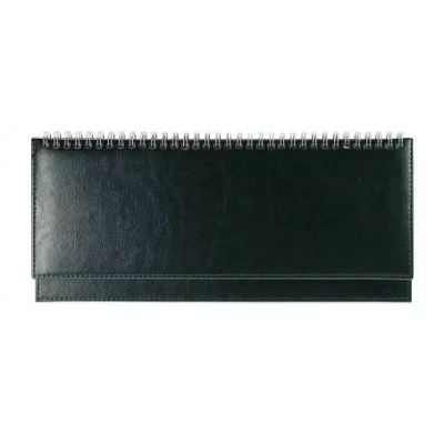 ПЛАНИНГ 56 л. недатир. TOUCH SKIN - EMERALD (56-3200)гребень,кожзам(зеленый),отстрочка, 300х130мм 56-3200