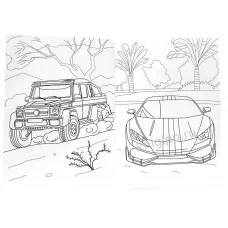 РАСКРАСКА С МАШИНКАМИ. ПОЕХАЛИ! 978-5-378-34127-6