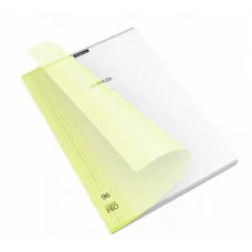 Тетрадь общая ученическая с пластиковой обложкой на скобе ErichKrause Классика CoverPrо fizzy Neon желтый А4 96 листов клетка 56421