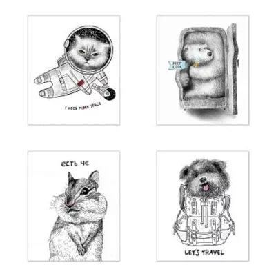 Тетрадь 48 л.170х203 кл.мет.гребень "Приколы" 3209-48