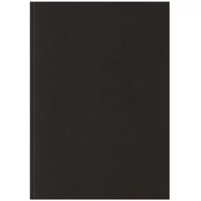 Телефонная книга А5, 80л., кожзам, OfficeSpace "Dallas" черный, с вырубкой 326516