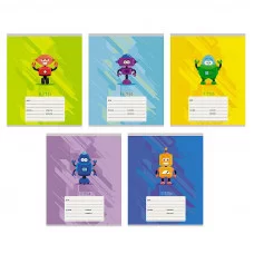 Тетрадь А5 12л "Роботы"  КанцЭксмо ТК127316