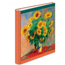 Тетрадь на кольцах А5, 120л., 7БЦ, ArtSpace "Живопись. Claude Monet", глянцевая ламинация, тиснение фольгой 321626