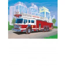 Пазл Пожарная машина 0+