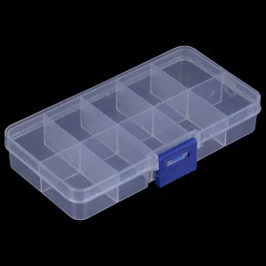 Бокс для хранения 10 отделений 13х7х2,5см 131275