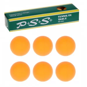 Шарики д/наст. тенниса тяжёлые, 6 шт., коробка, в ассорт.636181