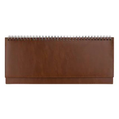 ПЛАНИНГ 56 л. недатир. EVERYDAY CHRONICLES - CHOCO (56-5040)гребень,кожзам(коричневый),отстроч,300х130мм 56-5040