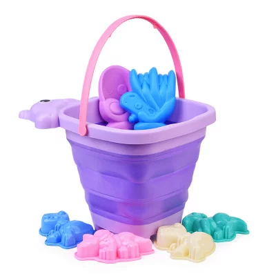 Набор для игр с песком "Динозаврики" в сетке 2407-1