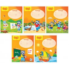 Тетрадь 12л., косая линия Мульти-Пульти "Приключения Енота" 257592