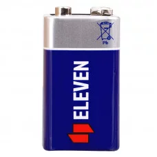 Батарейка 1шт Eleven MN1604 (6F22) Крона, солевая, OS1 301743