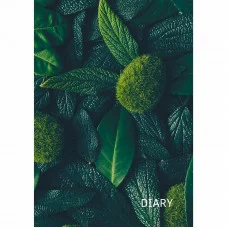 Ежедневник А5 192л "In green"  КанцЭксмо