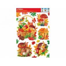 Набор наклеек "Грибы!" 8-32-007А