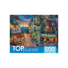 TOPpuzzle. ПАЗЛЫ 500 элементов. ХТП500-4224 ПАРИЖСКАЯ УЛИЦА