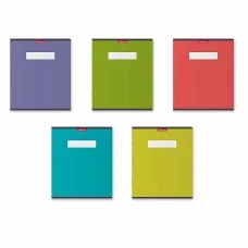 Тетрадь общая ученическая ErichKrause Unicolor Bright 48 листов линейка, 1шт 54238