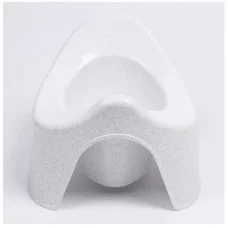 Горшок детский, цвет белый мрамор 9454725