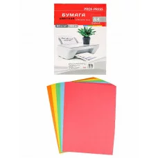 Бумага цветная INTENSIVE MIX Б-5747 А4 80 г/м2. 100л.
