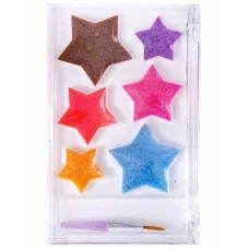 Набор детской косметики "Звездочка" (блески для губ, кисть), планшет ( Арт. КС-6194)