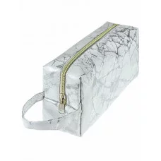 Пенал на молнии ГОРНЫЙ МРАМОР (ПН-2717) кожзам, 19х9,5х7 см