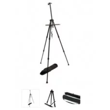 Мольберт BV-364 INTELLIGENT металлический складной черный, 165х90см 309307