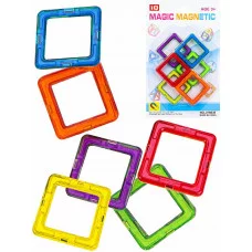 Магнитный конструктор "Магический магнит" 19,5х12,5х1 см 6 деталей, в блистере 2001547