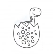 Моя первая большая раскраска. Динозавры Росмэн Соломкина А. К., Моя первая большая раскраска 978-5-353-09461-6