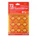 Пистоны в Пачке (на листе 72 выстрела) в уп 60шт. цена за лист. №121