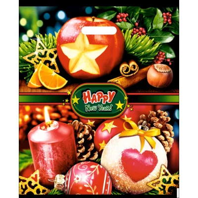 Пакет полиэтиленовый вырубной Сочельник 38*47/60 мкм лам ПП-7310