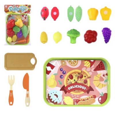 Набор посуды и продуктов в/п 30х18 см JB0211414