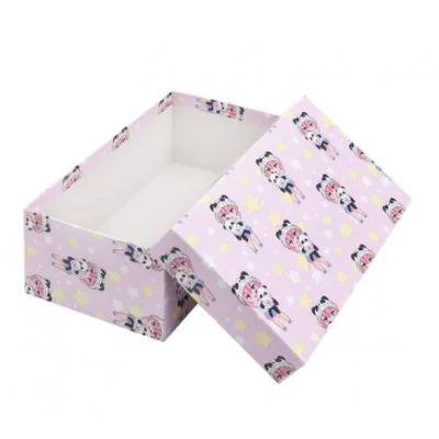 Коробка прямоугольная подарочная Аниме и панда 15 х 9,5 х 6 см РазборПП-4532