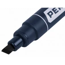 Маркер перманентный CENTROPEN 8516, ЧЕРНЫЙ, скошенный наконечник, 2-5 мм, 5 8516 0112