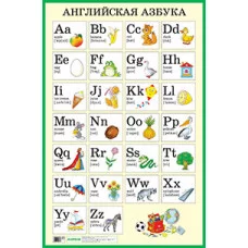 Английская азбука. Наглядное пособие