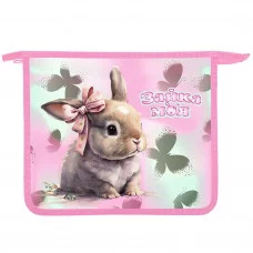 ПТ- 735 Школьный мир -папка д/тетр. А5 на молнии, дизайн с двух сторон