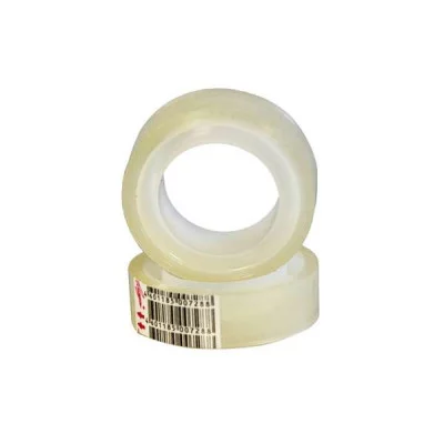 Клейкая лента канцелярская 12*10 прозрачный ЛУЧ 18С 1204-08 361950