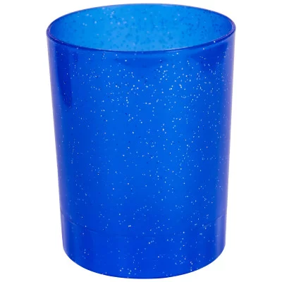 Стакан для ручек, с блестками (СП-2070) 3 цвета, МИКС СП-2070