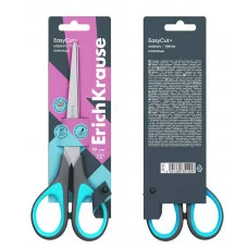 Ножницы ErichKrause EasyCut+, 19см, ассорти  35100