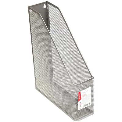 Лоток для бумаг вертикальный Berlingo "Steel&Style", металл, серебристый BERLINGO_ 268958