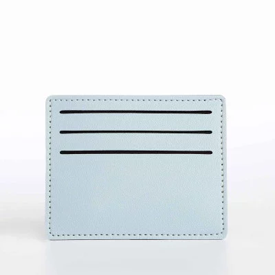 Картхолдер 10,5*0,4*8,5 см, 7 отд голубой 9713846