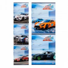 Тетрадь КЛЕТКА 12л. ДРИФТ-АВТО(12-4334) цвет.мелов.обл.. ТК1745