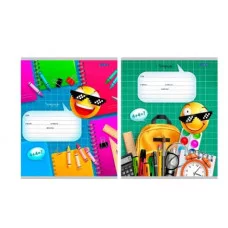 Тетрадь КЛЕТКА 18 л. ШКОЛЬНЫЕ ПРЕДМЕТЫ - 1 (18-5379) цвет.мелов.обл. 18-5379