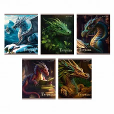 Тетрадь А5 48л "Драконы" КанцЭксмо ТККЛ488753