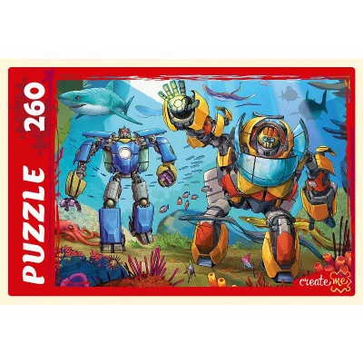ПАЗЛЫ 260 элементов. МИР ТРАНСФОРМЕРОВ №23 (Арт.П260-8205)
