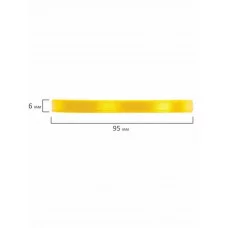 Лента атласная ширина 6 мм, ЖЕЛТЫЙ СПЕКТР ассорти, без выбора цвета, 1шт по 23 м, BRAUBERG, Разбор591495