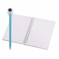 Подарочный блокнот в футляре 13,0 см * 18,0 см, гребень, Alingar, ламинация, эффект 3D, ручка, 48 л., клетка, "Космос" AL11759