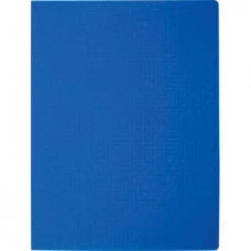 Папка на 40 файлов "Confidence", А4, синяя 724975