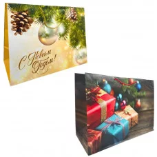 Пакет бумажный Новогоднее настроение XXLH 56*41*24 1912