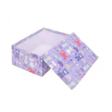 Коробка прямоугольная подарочная Нежные котята 35X27X15.5 см РазборКОР-7814